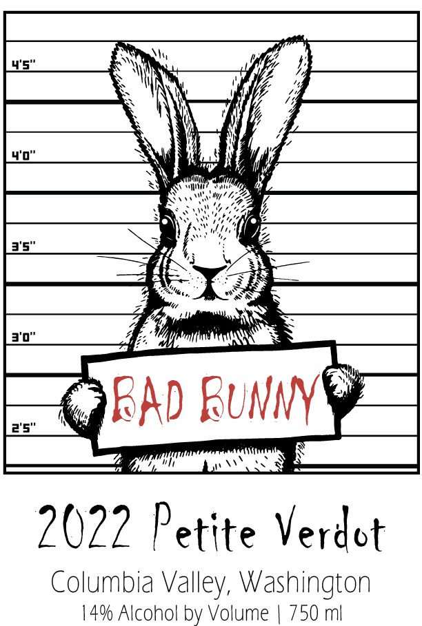 Product Image for "Bad Bunny" Petite Verdot (750 ml)